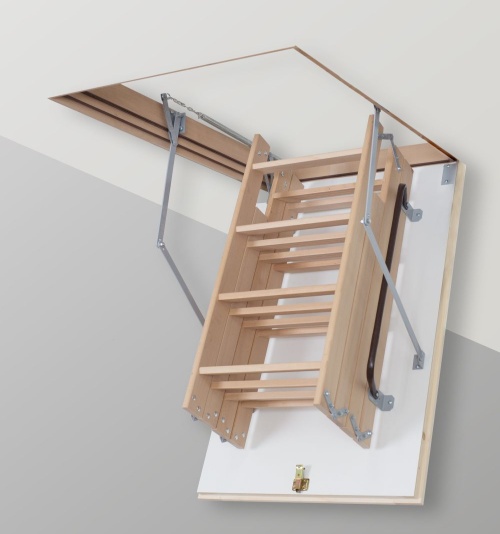 горищні сходи матеріал Бук