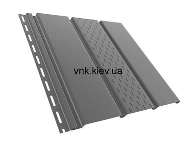 Софит Аско графит перфорированный