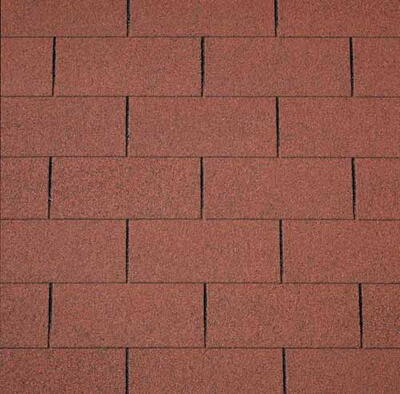 Битумная черепица IKO Superglass™-3TAB Tile Red