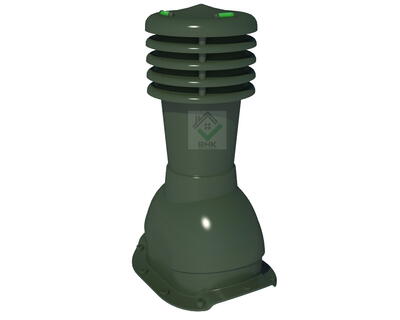 Вентиляционный выход для металлочерепицы Krono-Plast/125 KBR 6020