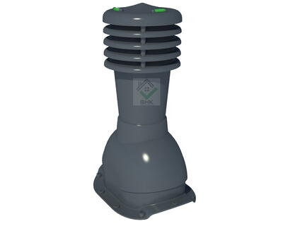 Вентиляционный выход для металлочерепицы Krono-Plast/125 KBR 7024
