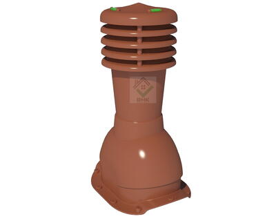 Вентиляционный выход для металлочерепицы Krono-Plast/125 KBR 8004
