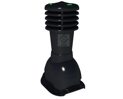 Вентиляционный выход для металлочерепицы Krono-Plast/125 KBR 9005