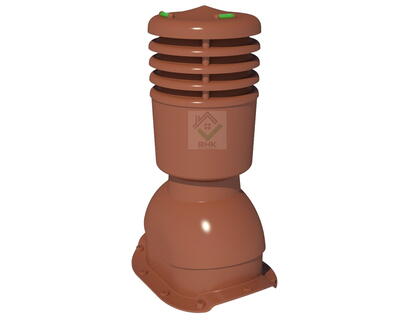 Вентиляционный выход для металлочерепицы Krono-Plast/125 KBRO 8004