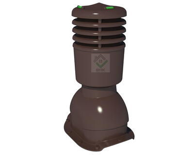 Вентиляционный выход для металлочерепицы Krono-Plast/125 KBRO 8019