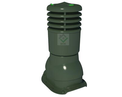 Вентиляционный выход для металлочерепицы Krono-Plast/150 KBRO 6020