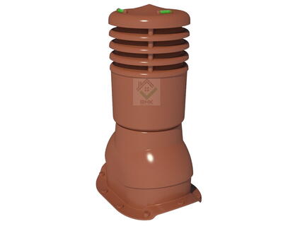 Вентиляционный выход для металлочерепицы Krono-Plast/150 KBRO 8004