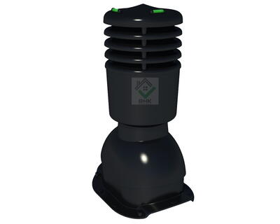 Вентиляционный выход для металлочерепицы Krono-Plast/125 KBRO 9005