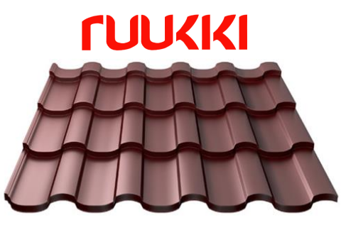 Металочерепиця Ruukki Adamante Rough Polmatt (грубий мат) 30