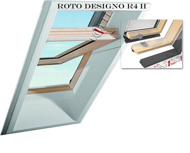 Мансардное окно Roto Designo R4 H 54/118