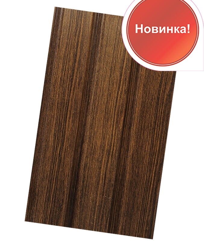 Софит фактурный под дерево Темный дуб
