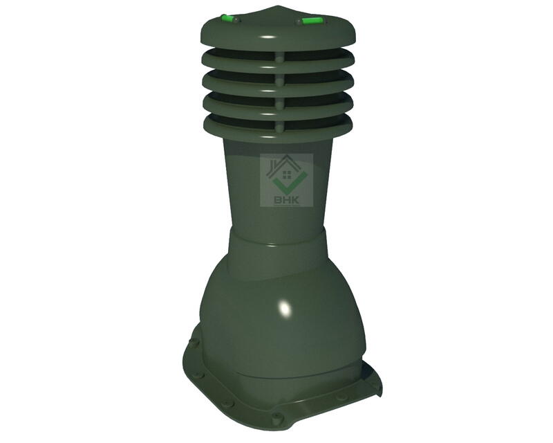 Вентиляционный выход для металлочерепицы Krono-Plast/125 KBR 6020