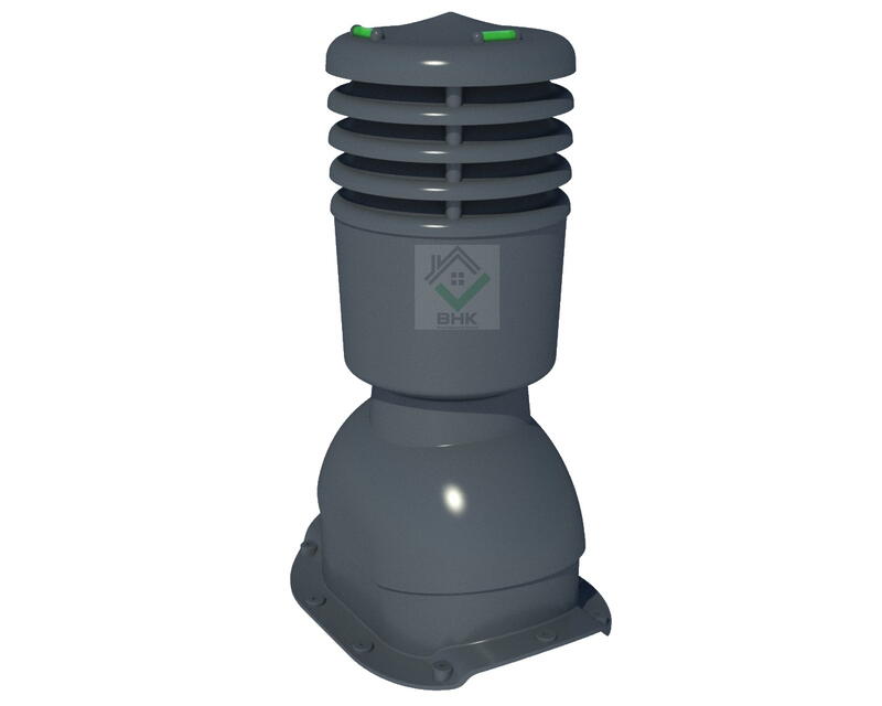 Вентиляційний вихід для металочерепиці Krono-Plast/125 KBRO 7024