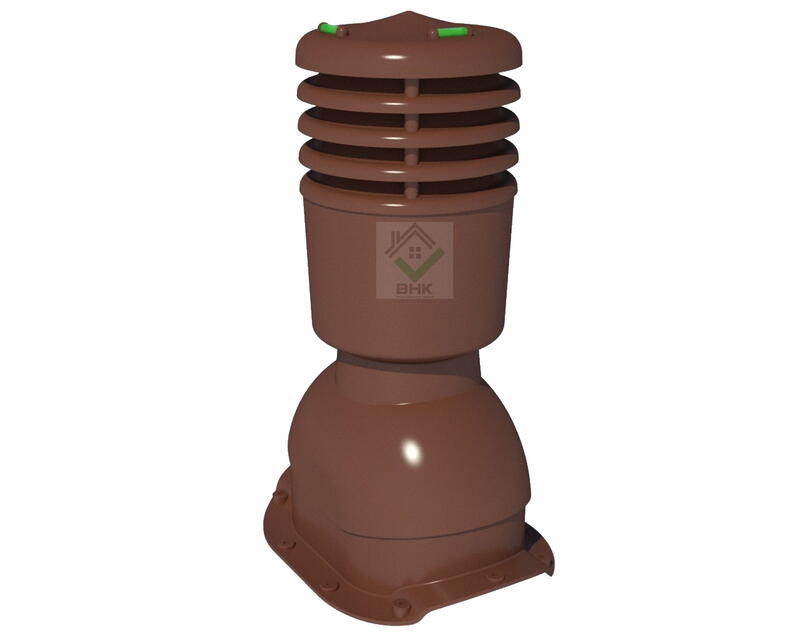 Вентиляционный выход для металлочерепицы Krono-Plast/125 KBRO 8017
