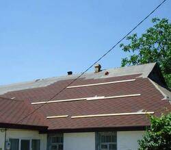 Заміна шиферу на бітумну черепицю